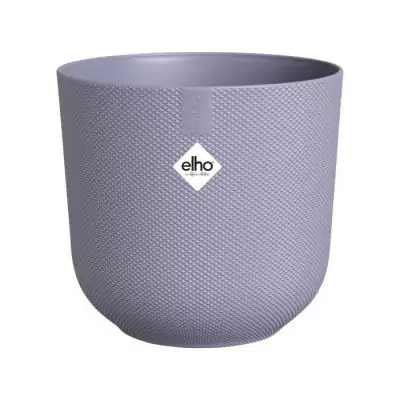 Pot de fleur Elho Jazz Rond Violet 100% recyclé - L 35 x B 34.5 x H 32 cm