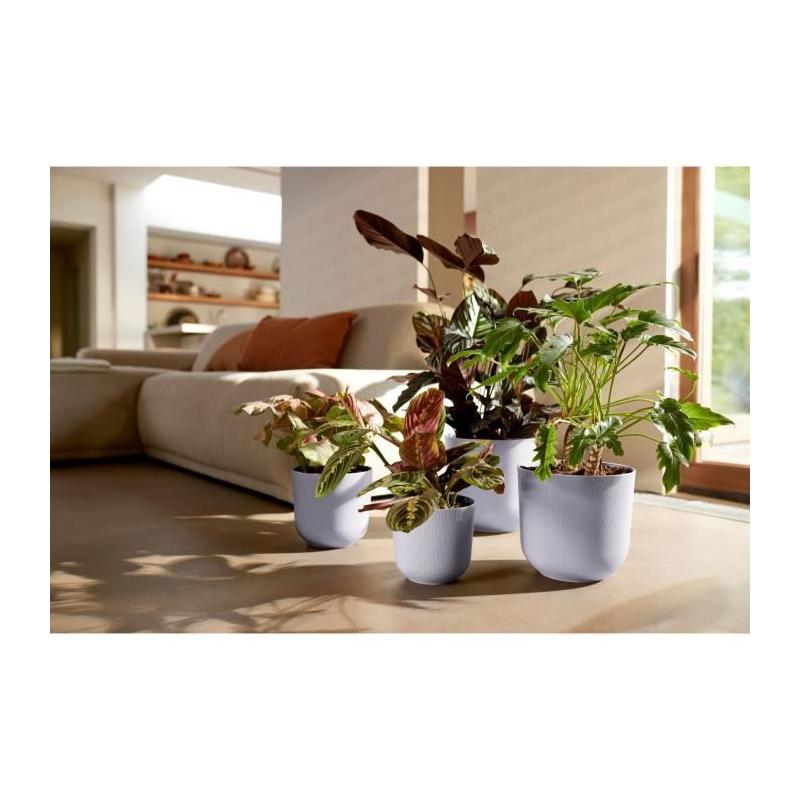 Pot de fleur Elho Jazz Rond Violet 100% recyclé - L 35 x B 34.5 x H 32 cm