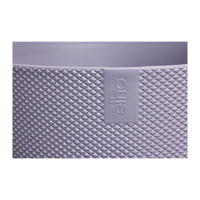 Pot de fleur Elho Jazz Rond Violet 100% recyclé - L 35 x B 34.5 x H 32 cm