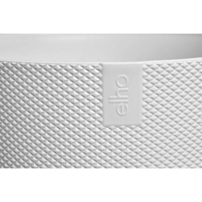 Pot de fleur Elho Jazz Rond Blanc 100% recyclé - L 35 x B 34.5 x H 32 cm