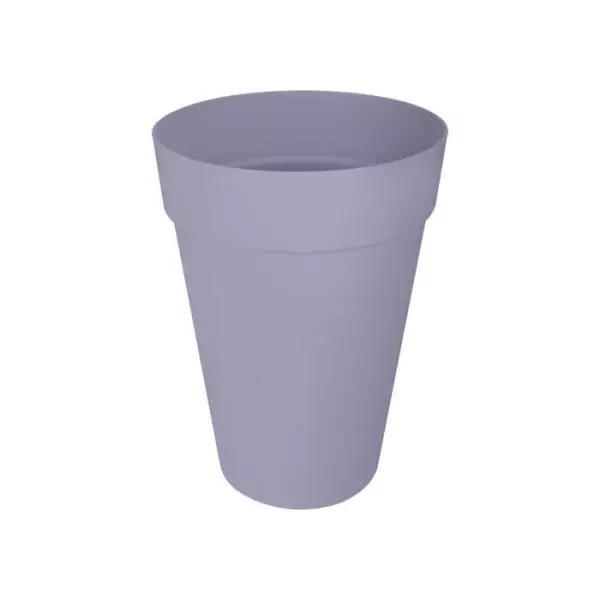 ELHO Pot de fleurs Loft Urban Rond - Haut 35 - Violet - Ø 33,5 x H 45 cm - Extérieur - 100% recyclé