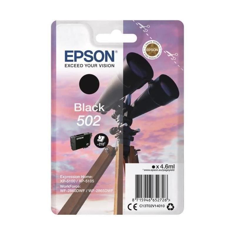 Cartouche d'encre Epson JUMELLES NOIR - Pour une impression de qualité