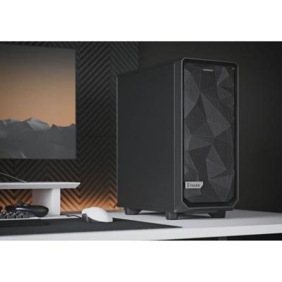 Boîtier PC Meshify 2 Compact Noir - Style Élégant