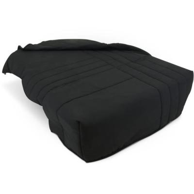Banquette BZ 2 places - Tissu Anthracite - Matelas BULTEX