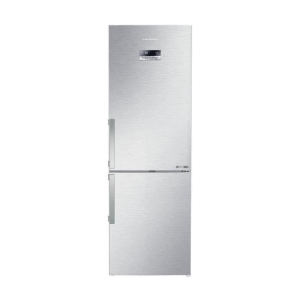 Réfrigérateur combiné - GRUNDIG - Série GR5500 - GKNE268E40FXN - Classe E - 324 L - 59,5 x 66,5 x 186 cm - Inox