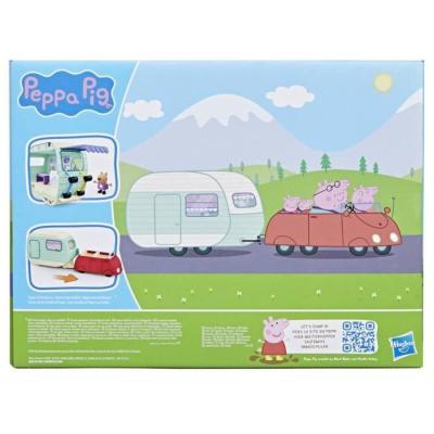 Figurines Peppa Pig: La caravane de Peppa avec personnages et accessoires