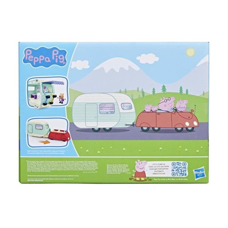 Figurines Peppa Pig: La caravane de Peppa avec personnages et accessoires