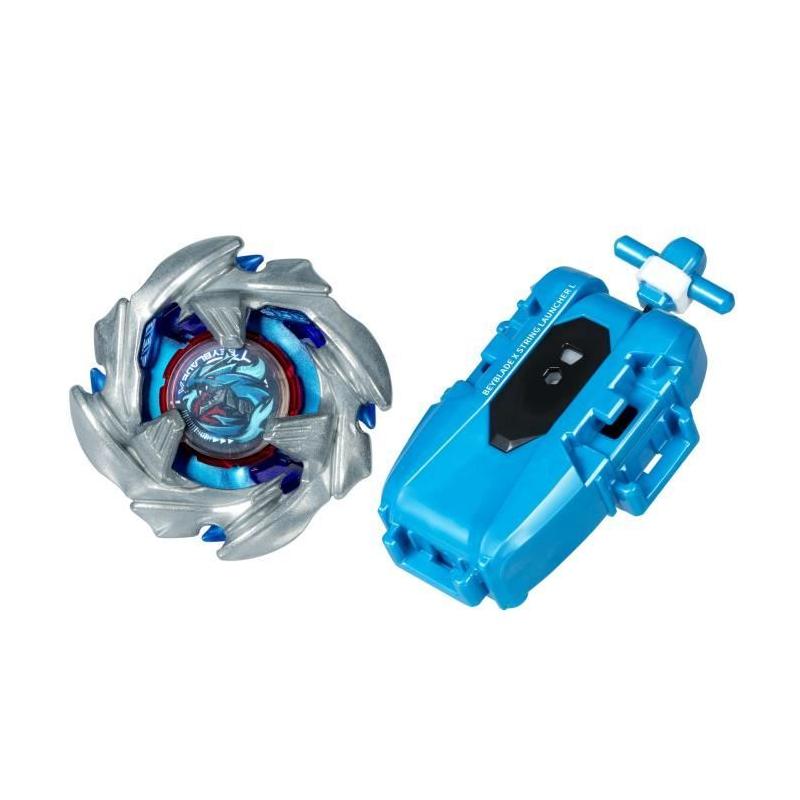 Pack Beyblade X Cobalt Dragoon 2-60C : toupie deluxe à rotation gauche