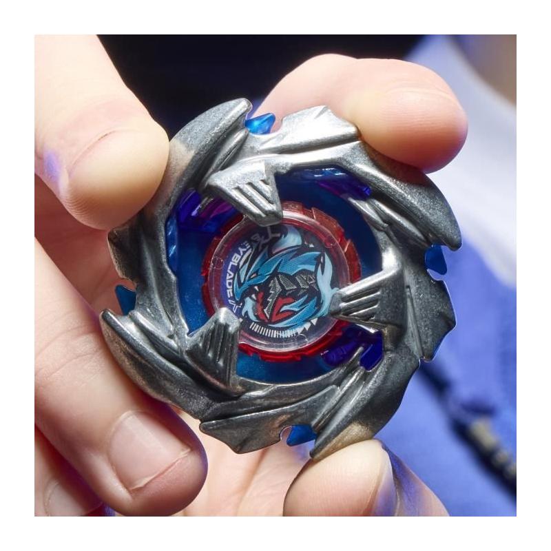 Pack Beyblade X Cobalt Dragoon 2-60C : toupie deluxe à rotation gauche