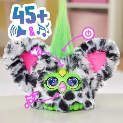 Furby Furblets Moo-Boo : Mini peluche électronique avec plus de 45 sons Furby Furblets Moo-Boo : Mini peluche électronique avec plus de 45 sons