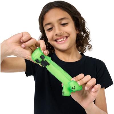 Figurine extensible GOO JIT ZU Minecraft Creeper 11 cm - Texture élastique