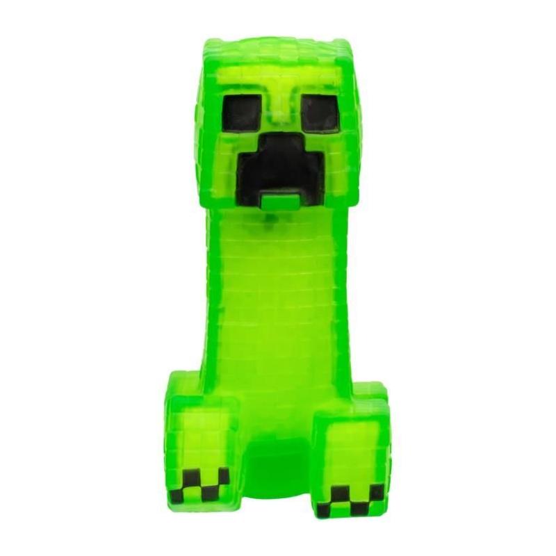 Figurine extensible GOO JIT ZU Minecraft Creeper 11 cm - Texture élastique