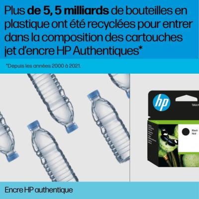 Cartouche d'encre HP 308 noire authentique - Pour HP Envy 6110/6120/6130/6520/6530