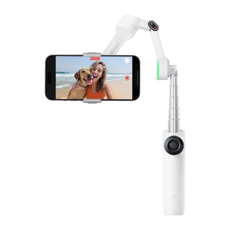 Stabilisateur pliable 3 axes Insta360 Flow 2 Pro Blanc