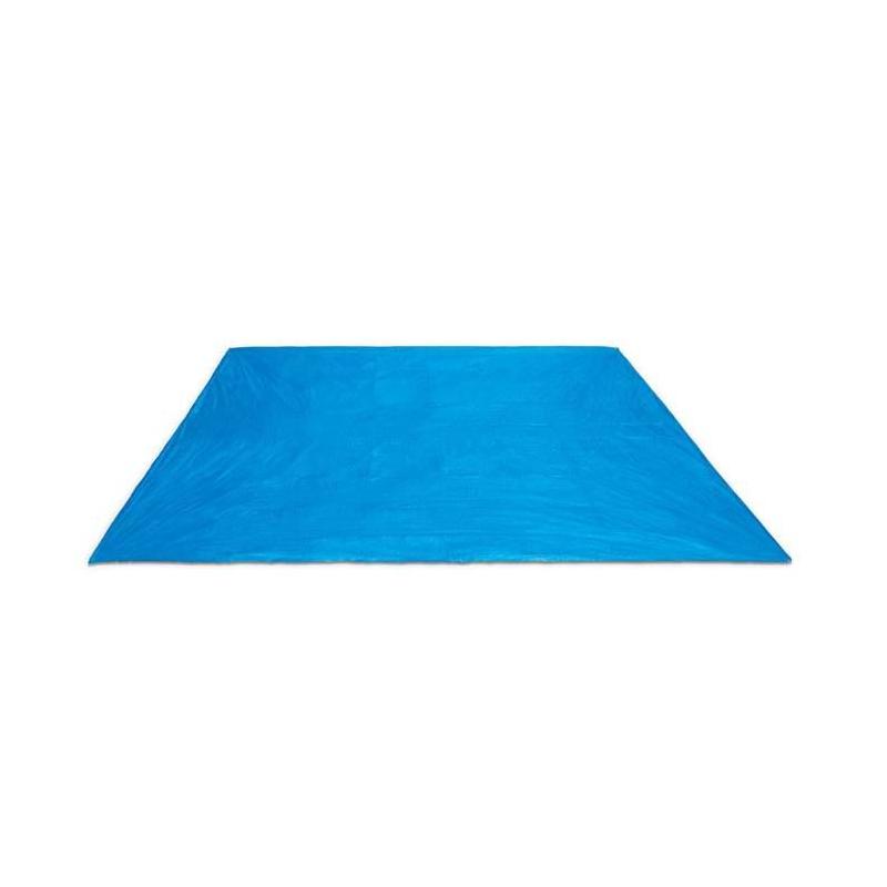 Tapis de sol piscine autoportante INTEX 472x472 cm - 0,13 mm - Bleu