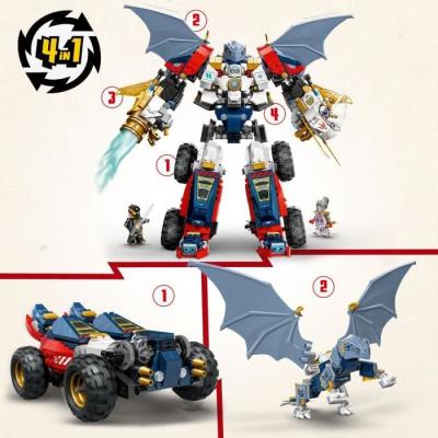LEGO NINJAGO 71834: Le robot ultime de Zane!