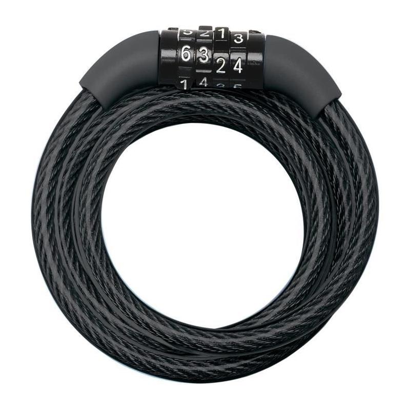 Antivol Vélo MASTER LOCK: Câble de 1,2 m pour une sécurité optimale