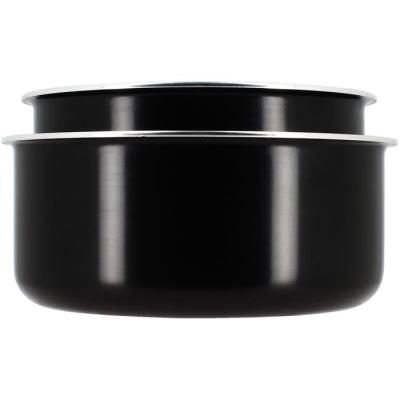 Batterie de cuisine induction MENASTYL 5 pièces noire