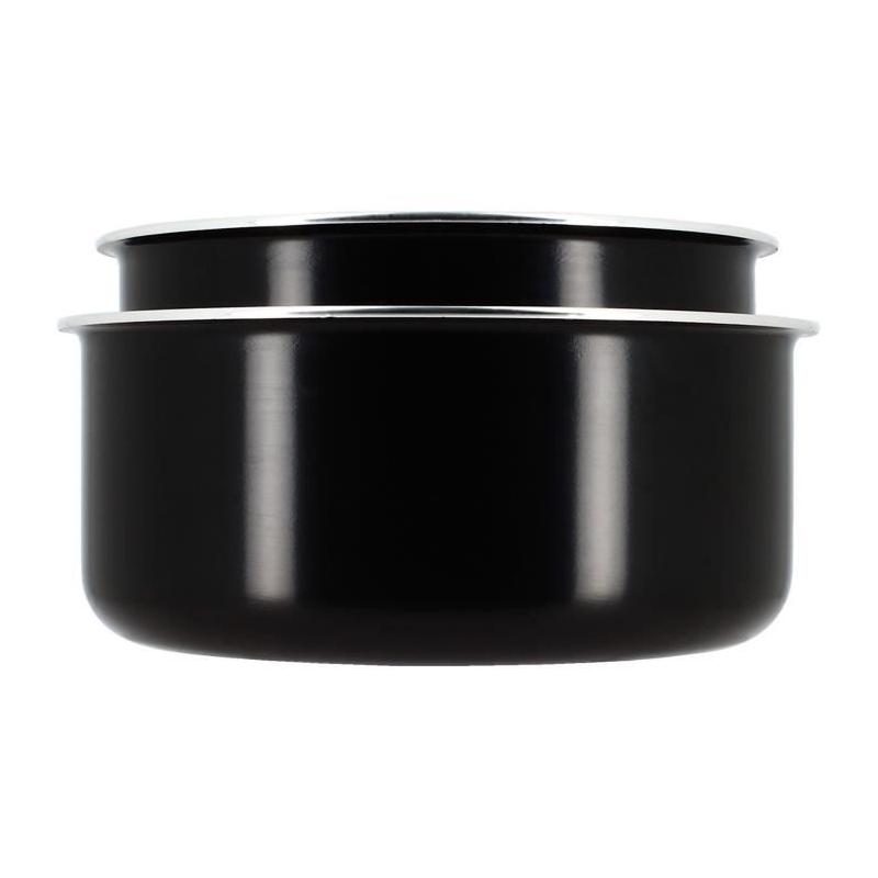 Batterie de cuisine induction MENASTYL 5 pièces noire