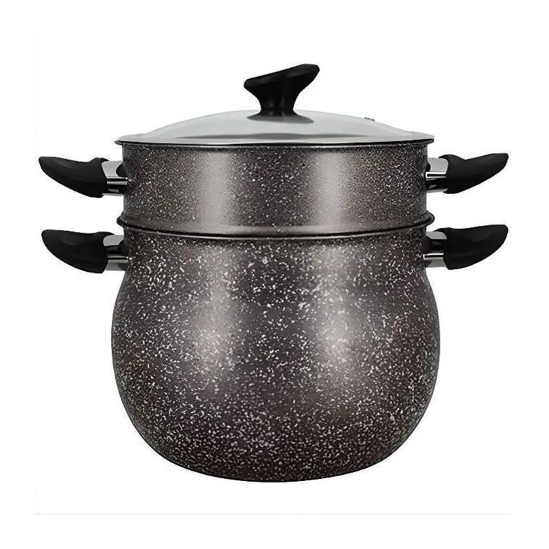Couscoussier MENASTYL en aluminium effet marbre 9L - Induction