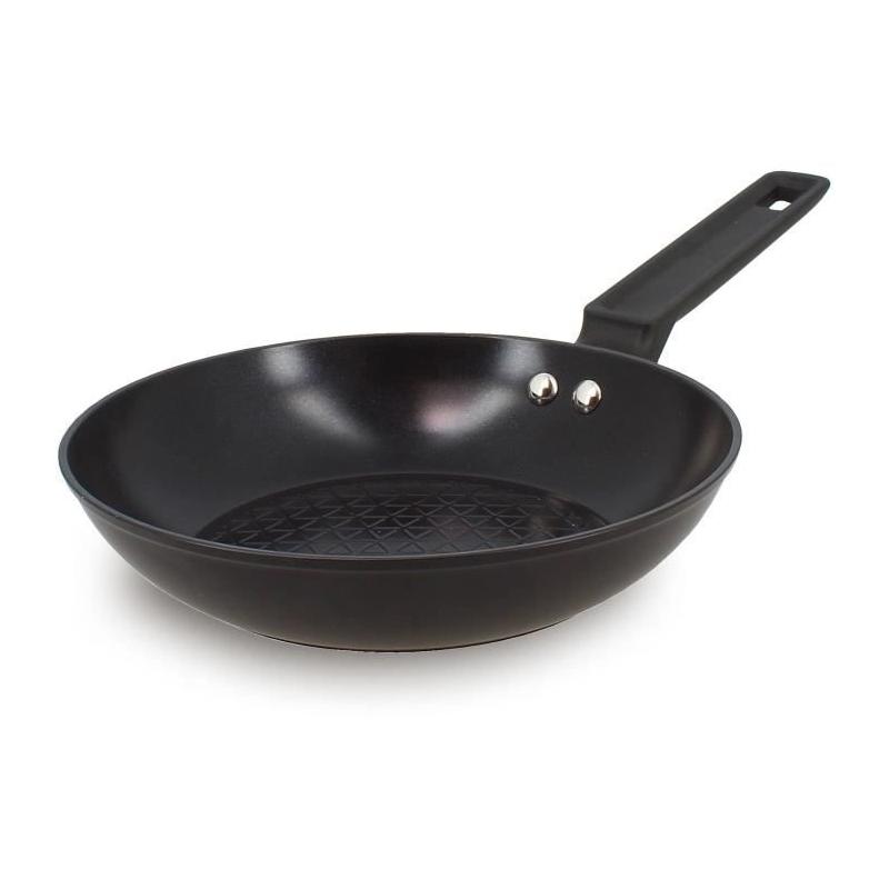 Poêle MENASTYL en aluminium forgé 20 cm noir - Induction