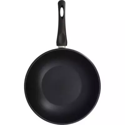 Wok MENASTYL 28 cm en acier inoxydable - Compatible induction Wok MENASTYL 28 cm en acier inoxydable - Compatible induction