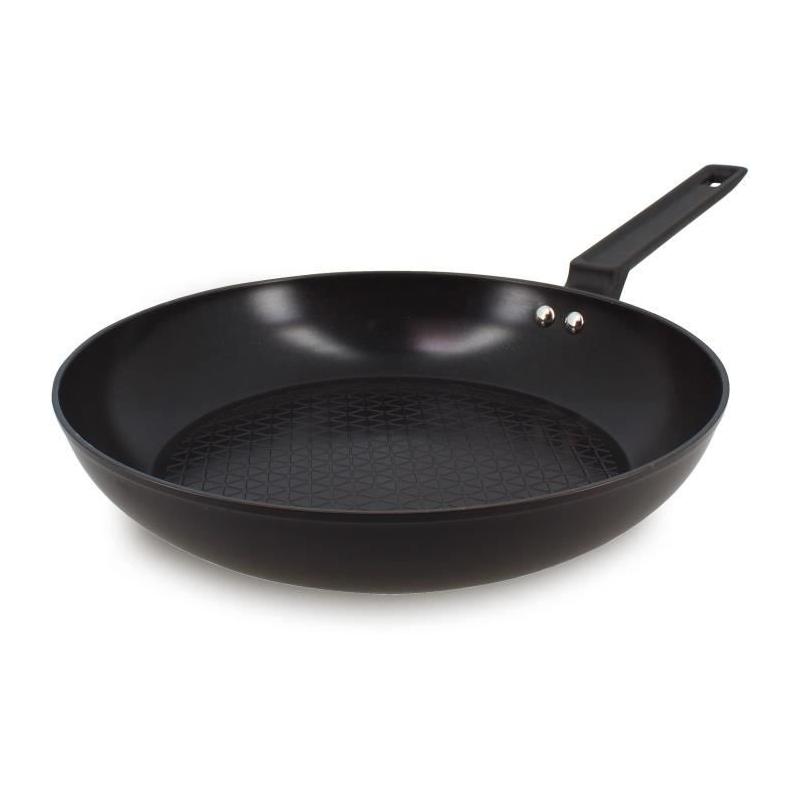 Poêle MENASTYL 28cm Noir - Aluminium Forgé - Induction