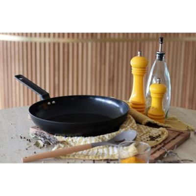 Poêle MENASTYL 30cm Aluminium Forgé Noir - Induction