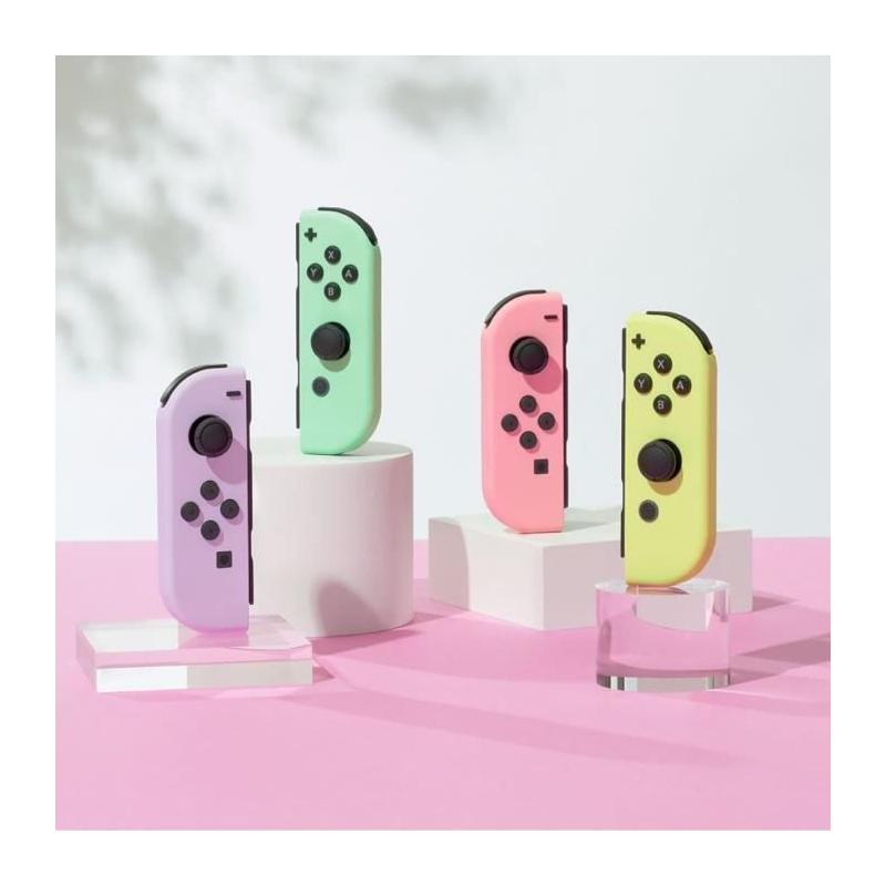 Manettes Joy-Con Nintendo Switch Pastel: Violet & Vert