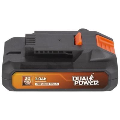 Batterie Dual Power POWDP9023 - Puissance 20V avec LED - Bricolage sans Fil