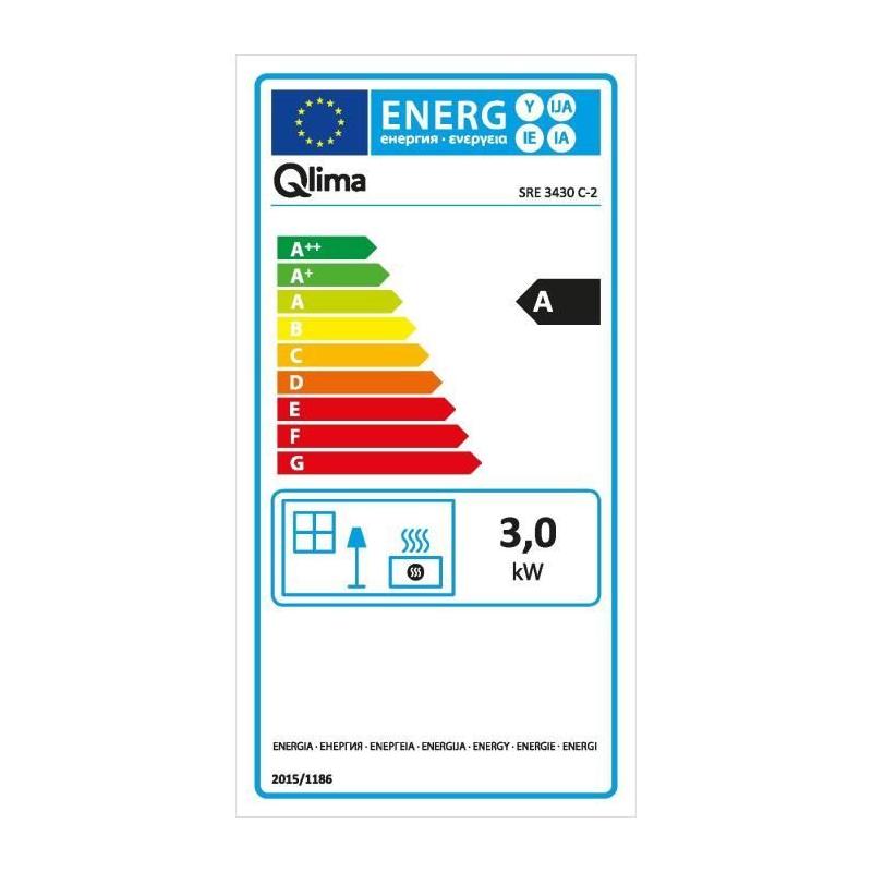 Poêle à pétrole électronique 3 kW pour 120m3 - Anti-odeur & régulation - POELE A PETROLE