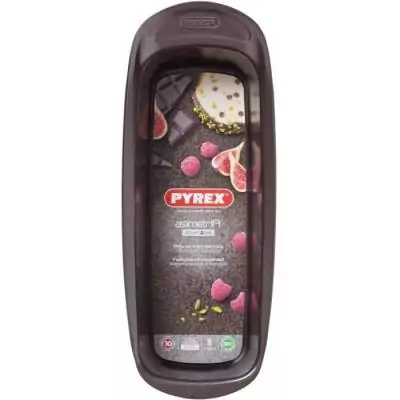 Moule à cake Pyrex 30 x 11 cm en acier carbone antiadhésif