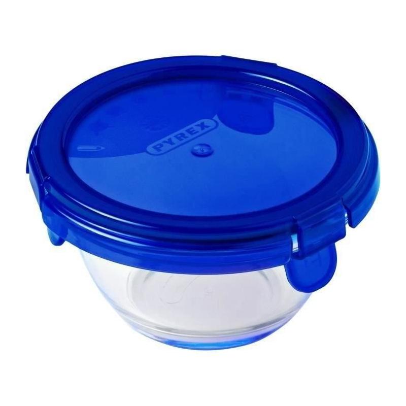 Boîte ronde Cook & Go en verre borosilicate - 11 cm-200 ml