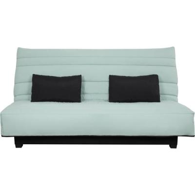 Banquette clic clac 2 places - Vert - DUNLOPILLO