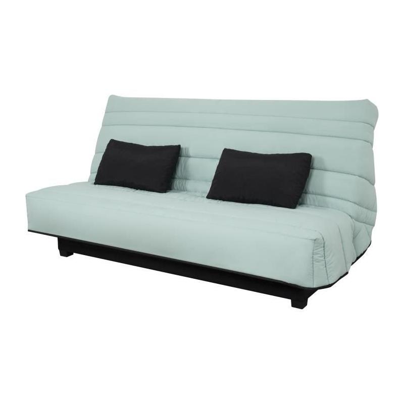Banquette clic clac 2 places - Vert - DUNLOPILLO