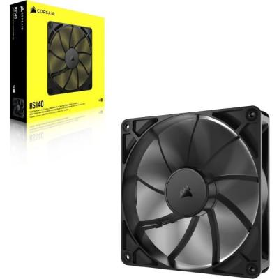 Ventilateur PWM 140mm - CORSAIR - RS140: Refroidissement efficace & silencieux