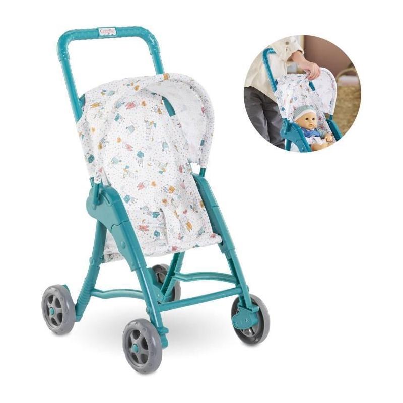Poussette oursons Corolle - Accessoire léger pour Poupon 30cm