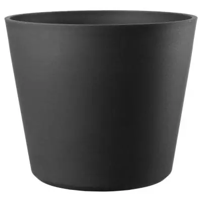 Pot de fleurs DEROMA Origin 85 L à roulettes - Anthracite