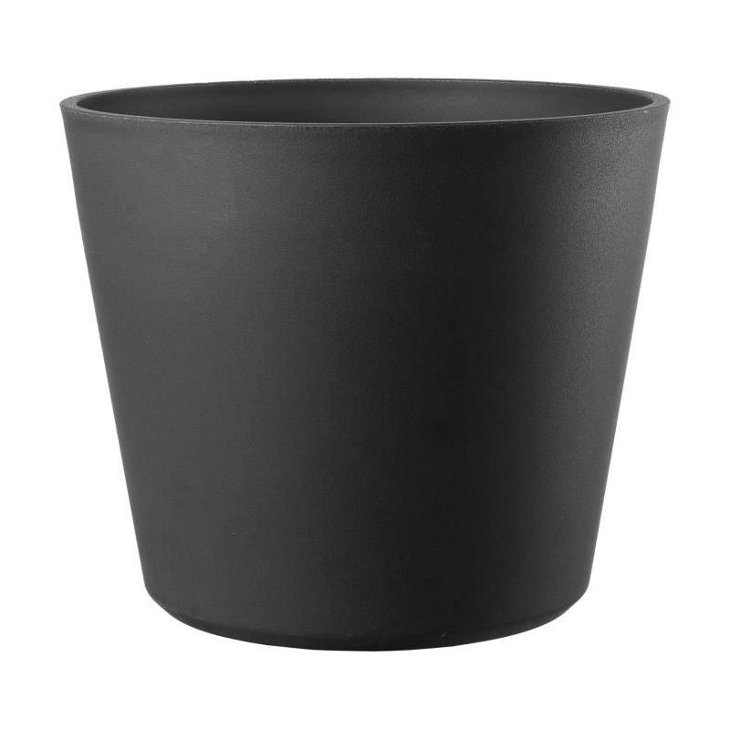 Pot de fleurs DEROMA Origin 85 L à roulettes - Anthracite