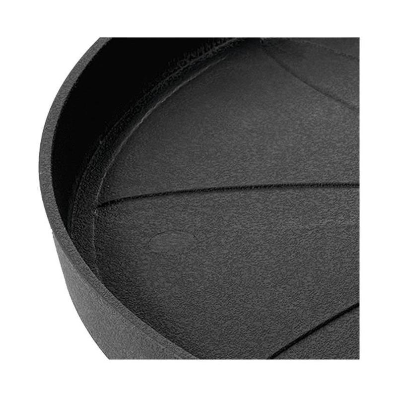 Soucoupe DEROMA Origin Anthracite 49,5 x h4,5 cm - Plateau Design
