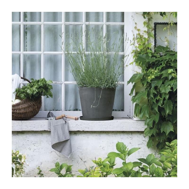 Soucoupe DEROMA Origin 49,5 x h4,5 cm Gris - Plateau stylé!