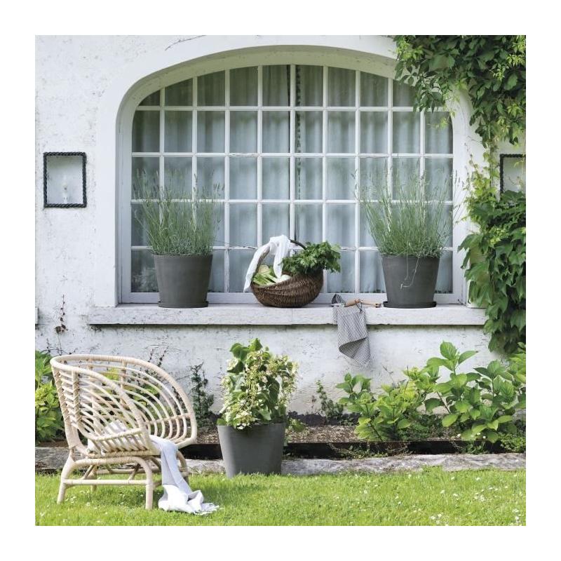 Soucoupe DEROMA Origin 49,5 x h4,5 cm Gris - Plateau stylé!