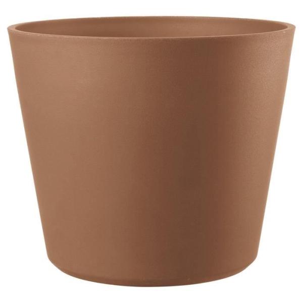 Pot de fleurs - DEROMA - Origin - 85 L - A roulettes - Terre cuite
