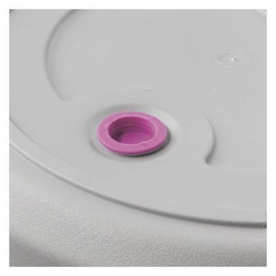 Pot de fleurs carré DEROMA Origin 12 L - Terre cuite