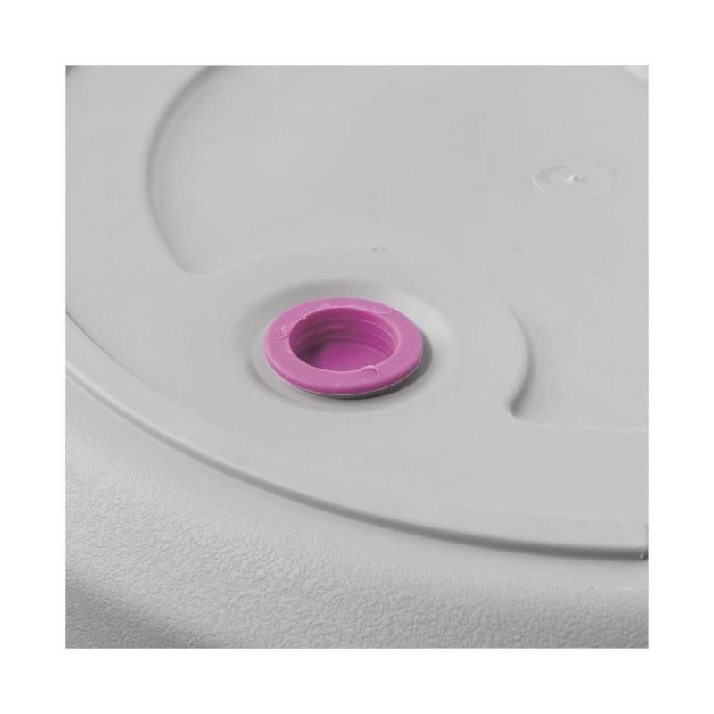 Pot de fleurs carré DEROMA Origin 12 L - Terre cuite