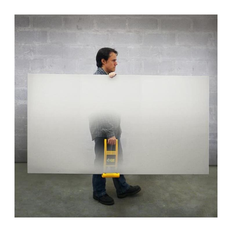 Poignée de transport pour plaque de plâtre - FARTOOLS - 30 kg - Jaune - Adulte