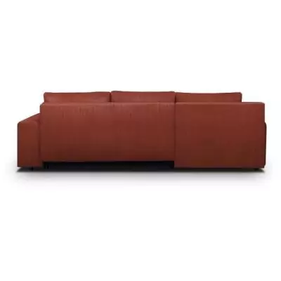 Canapé d'angle convertible 5 places INDIAN Velours Rouille Canapé d'angle convertible 5 places INDIAN Velours Rouille