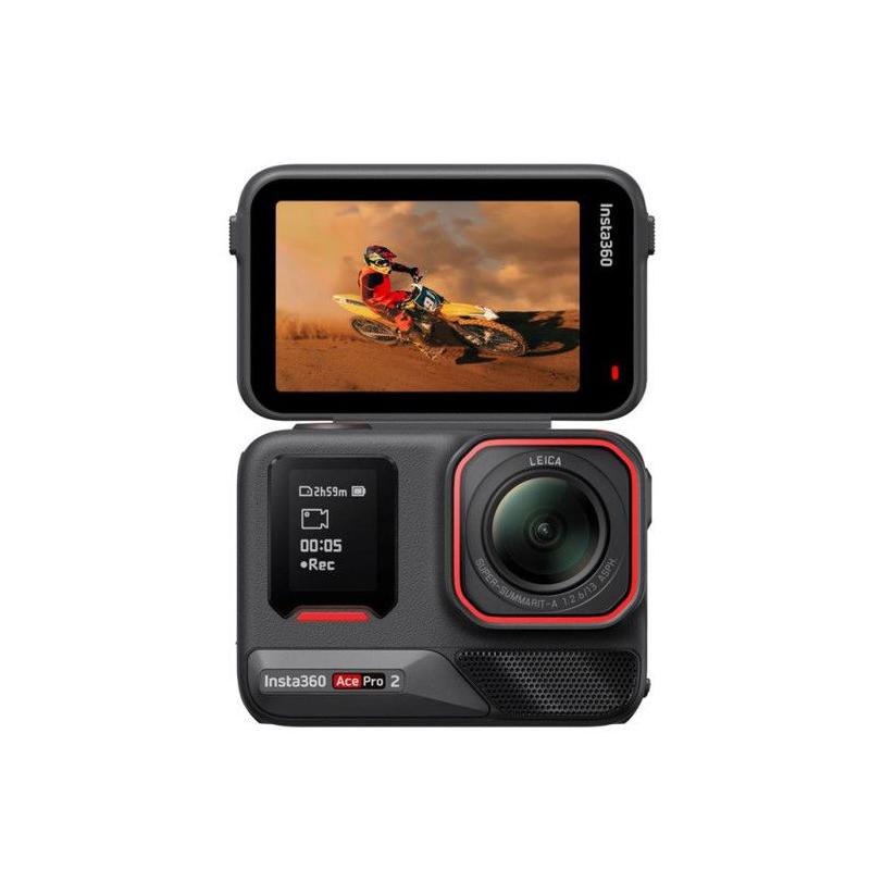 Pack Caméra sport Insta360 Ace Pro 2 Noir + Batterie supplémentaire
