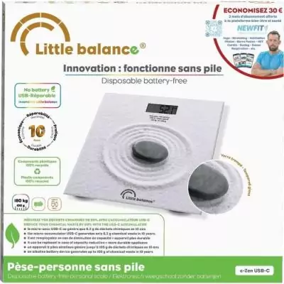 Pèse-personne LITTLE BALANCE USB-C - Zen