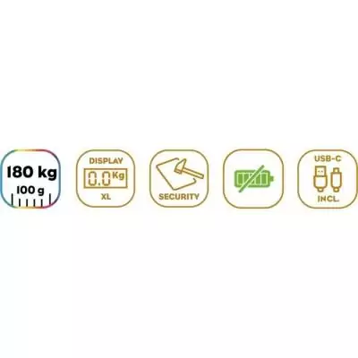 Pese-personne Little Balance SB3 - Bleu nuit